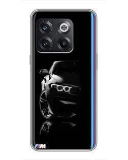 Чохол для OnePlus 10T з картинкою «Силует BMW в темряві»
