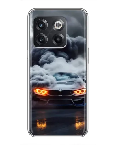 Чохол для OnePlus 10T з картинкою «BMW у диму»