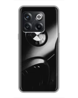 Чохол для OnePlus 10T з картинкою «Емблема BMW — макро»