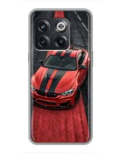 Чохол для OnePlus 10T з картинкою «BMW на червоній доріжці»