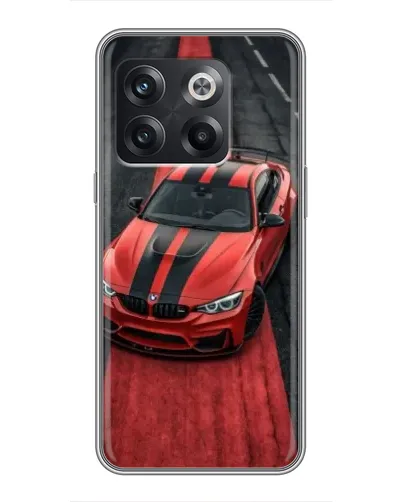 Чохол для OnePlus 10T з картинкою «BMW на червоній доріжці»
