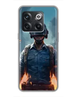 Чохол для OnePlus 10T з картинкою «PUBG — реалістичний герой»