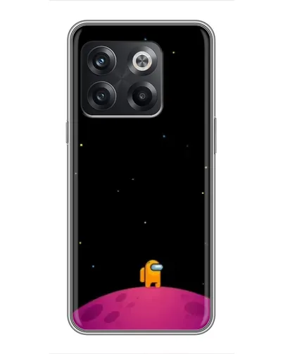 Чехол для OnePlus 10T с картинкой «Одинокий герой на планете»