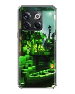 Чехол для OnePlus 10T с картинкой «Minecraft лесной пейзаж» Чехол для OnePlus 10T с картинкой «Minecraft лесной пейзаж»