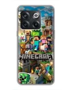 Чехол для OnePlus 10T с картинкой «Замок Minecraft» Чехол для OnePlus 10T с картинкой «Замок Minecraft»
