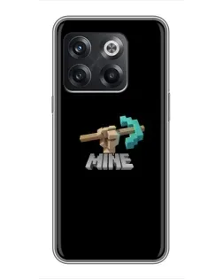 Чехол для OnePlus 10T с картинкой «Алмазная кирка»