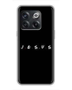 Чохол для OnePlus 10T з картинкою «Крапки віри J.E.S.U.S.»