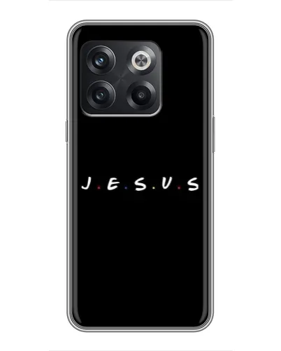 Чохол для OnePlus 10T з картинкою «Крапки віри J.E.S.U.S.»