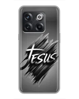 Чохол для OnePlus 10T з картинкою «Напис Jesus Graffiti»