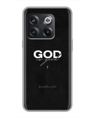 Чохол для OnePlus 10T з картинкою «GOD — Бог над усім»