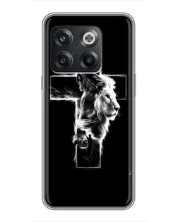 Чохол для OnePlus 10T з картинкою «Сяючий хрест Jesus»