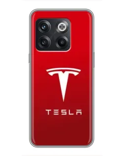 Чохол для OnePlus 10T з картинкою «Tesla Red Classic»