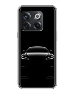 Чохол для OnePlus 10T з картинкою «Силует Tesla Night»