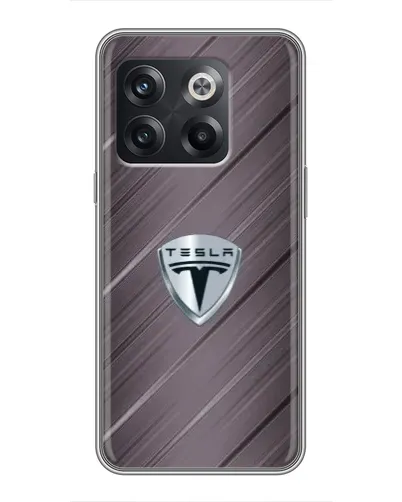 Чохол для OnePlus 10T з картинкою «Металева текстура Tesla» Чохол для OnePlus 10T з картинкою «Металева текстура Tesla»