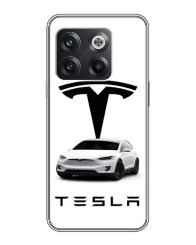 Чохол для OnePlus 10T з картинкою «Tesla White Style» Чохол для OnePlus 10T з картинкою «Tesla White Style»