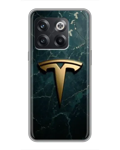 Чохол для OnePlus 10T з картинкою «Мармурова Tesla Gold» Чохол для OnePlus 10T з картинкою «Мармурова Tesla Gold»
