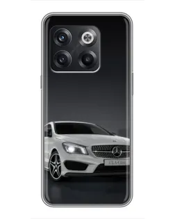 Чохол для OnePlus 10T з картинкою «Mercedes AMG GT Silver»