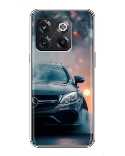Чохол для OnePlus 10T з картинкою «Mercedes — нічне місто»