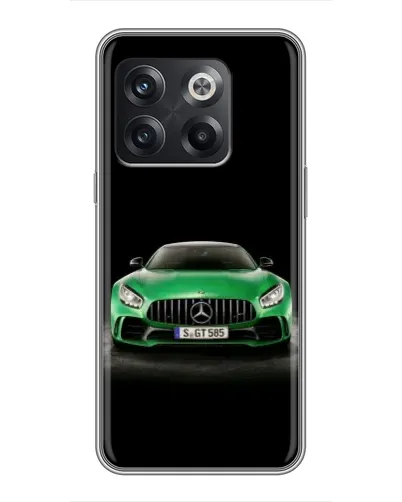 Чохол для OnePlus 10T з картинкою «Mercedes — неоновий лого»