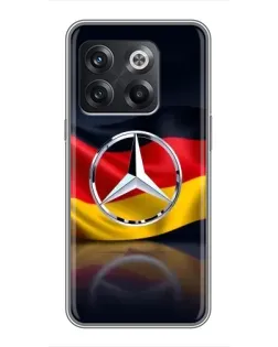 Чохол для OnePlus 10T з картинкою «Mercedes — прапор Німеччини»