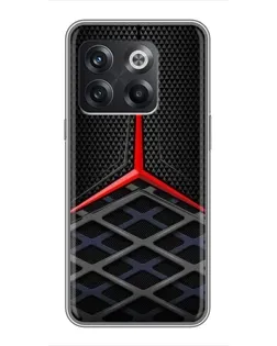 Чохол для OnePlus 10T з картинкою «Mercedes Carbon Grid»