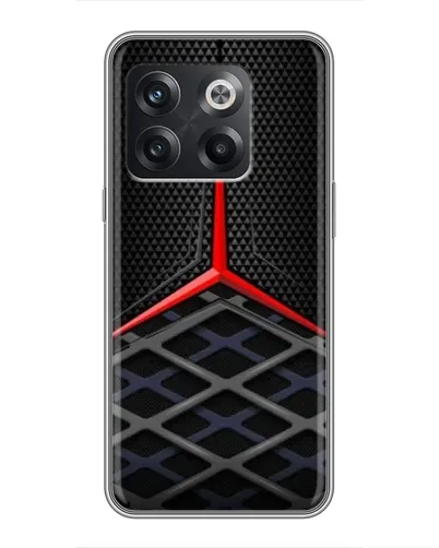Чохол для OnePlus 10T з картинкою «Mercedes Carbon Grid»