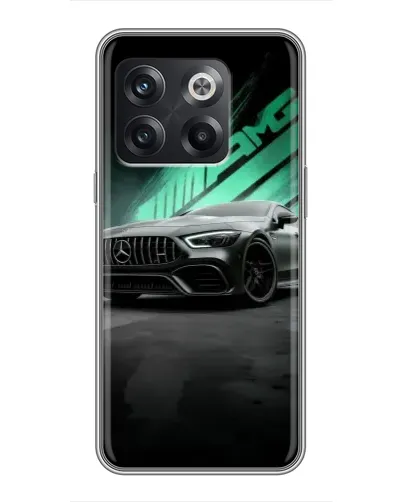 Чохол для OnePlus 10T з картинкою «Темний Mercedes AMG»