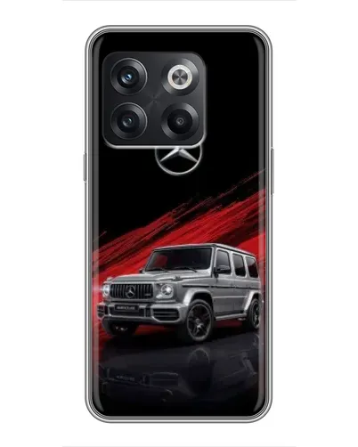 Чохол для OnePlus 10T з картинкою «Mercedes G-Class червоний»