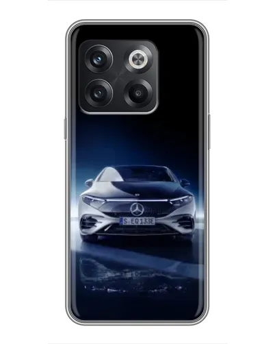 Чохол для OnePlus 10T з картинкою «Нічний Mercedes EQ»