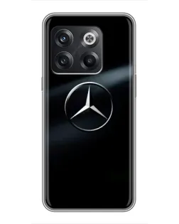 Чохол для OnePlus 10T з картинкою «Mercedes на металі»