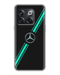 Чохол для OnePlus 10T з картинкою «Спортивні лінії Mercedes»