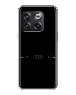 Чохол для OnePlus 10T з картинкою «Audi — світловий підпис»