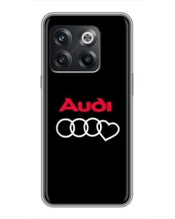 Чохол для OnePlus 10T з картинкою «Логотип Audi Heart»