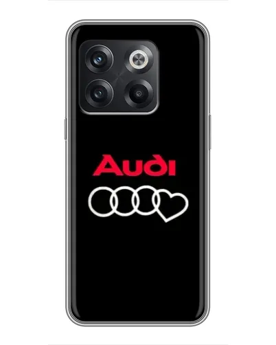 Чохол для OnePlus 10T з картинкою «Логотип Audi Heart»