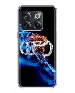 Чохол для OnePlus 10T з картинкою «Енергія лого Audi»