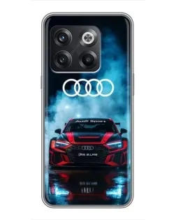 Чохол для OnePlus 10T з картинкою «Audi Sport — неон»