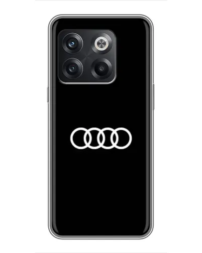 Чохол для OnePlus 10T з картинкою «Audi White Logo»
