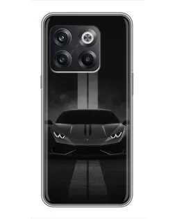 Чохол для OnePlus 10T з картинкою «Lamborghini симетрія доріг»