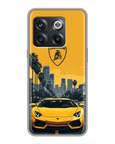 Чохол для OnePlus 10T з картинкою «Жовтий Lamborghini місто» Чохол для OnePlus 10T з картинкою «Жовтий Lamborghini місто»
