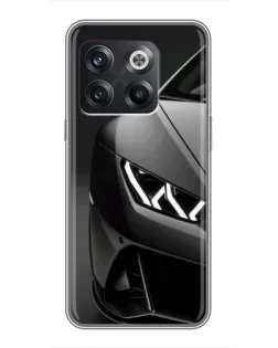 Чохол для OnePlus 10T з картинкою «Lamborghini фари деталізація»