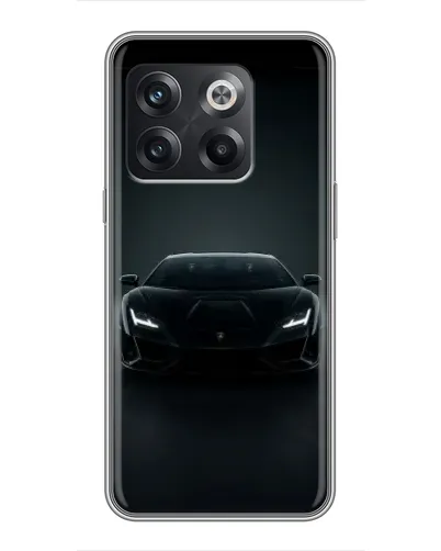 Чохол для OnePlus 10T з картинкою «Чорний Lamborghini Aventador» Чохол для OnePlus 10T з картинкою «Чорний Lamborghini Aventador»