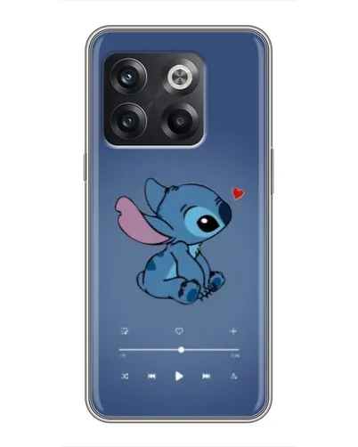 Чехол для OnePlus 10T с картинкой «Музыкальный Stitch» Чехол для OnePlus 10T с картинкой «Музыкальный Stitch»