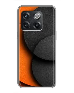 Чохол для OnePlus 10T з картинкою «Геометрія помаранчевих кіл»