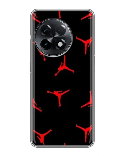 Чехол для OnePlus 11 Pro с картинкой «Jordan Red Pattern» Чехол для OnePlus 11 Pro с картинкой «Jordan Red Pattern»