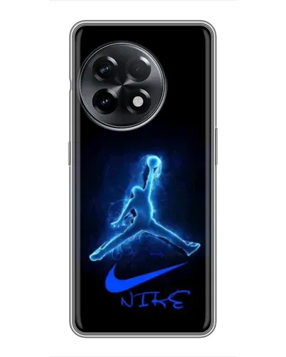 Чехол для OnePlus 11 Pro с картинкой «Jordan Neon Blue» Чехол для OnePlus 11 Pro с картинкой «Jordan Neon Blue»