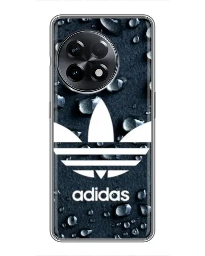 Чехол для OnePlus 11 Pro с картинкой «Adidas Trefoil Blue» Чехол для OnePlus 11 Pro с картинкой «Adidas Trefoil Blue»