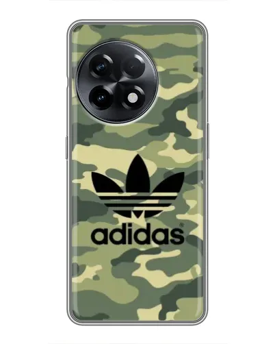 Чехол для OnePlus 11 Pro с картинкой «Милитари стиль Adidas» Чехол для OnePlus 11 Pro с картинкой «Милитари стиль Adidas»