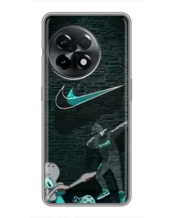 Чехол для OnePlus 11 Pro с картинкой «Спортивный арт Nike»