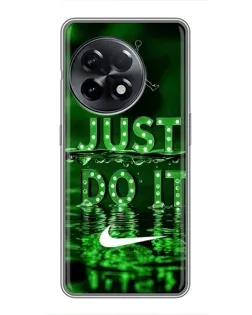 Чехол для OnePlus 11 Pro с картинкой «Зеленый неоновый Nike»
