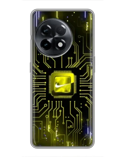 Чехол для OnePlus 11 Pro с картинкой «Nike — золотая искра» Чехол для OnePlus 11 Pro с картинкой «Nike — золотая искра»